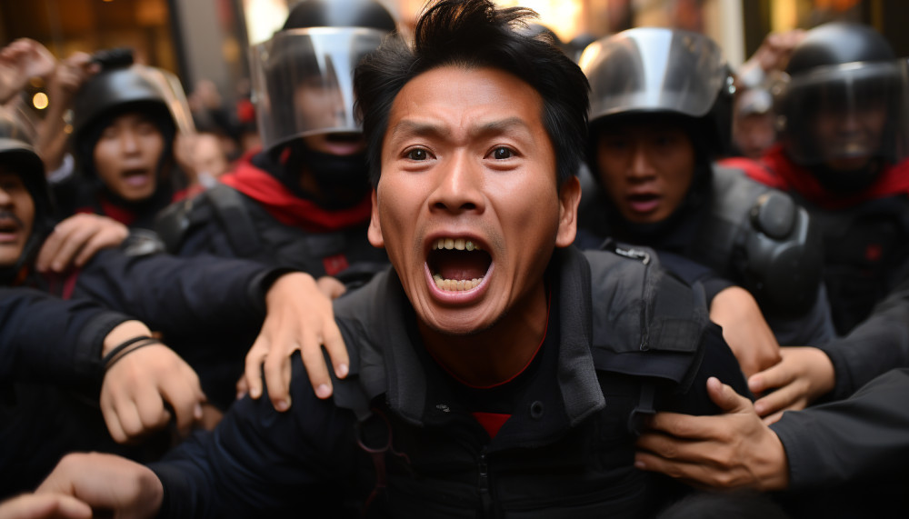 Myanmar police fire rubber bullets at peaceful protesters in major cities